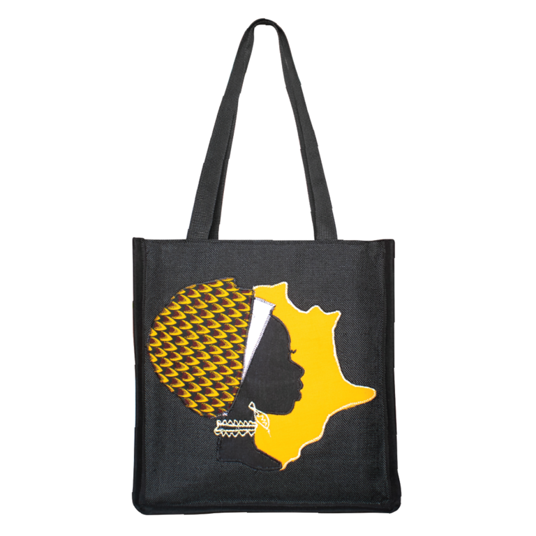 Afro Lady Tote Bag